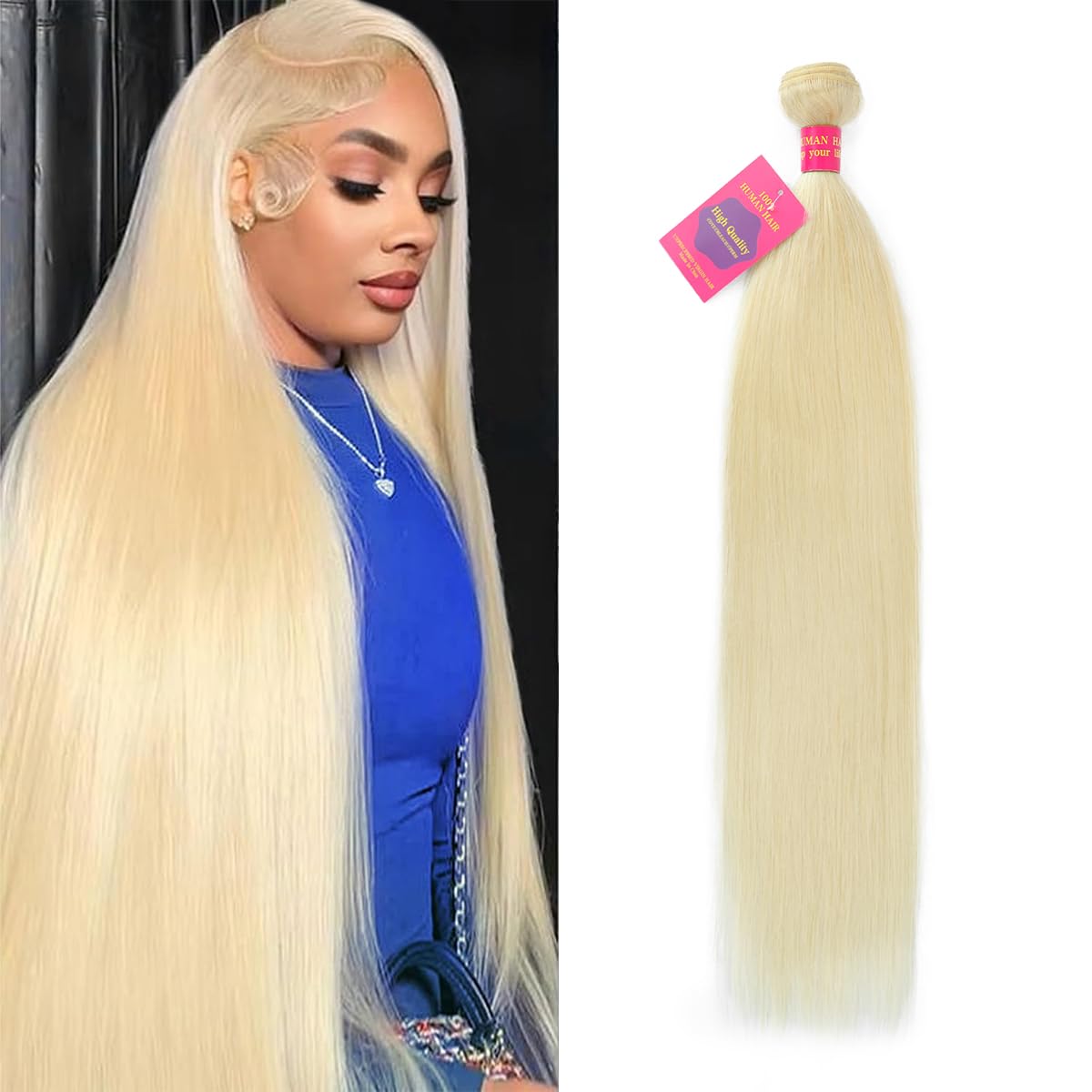 613 Blonde Virgin Human Hair Bundle